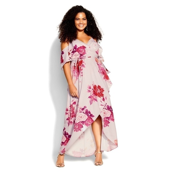 City Chic Sakura Maxi Dress - Picture 9 of 9
